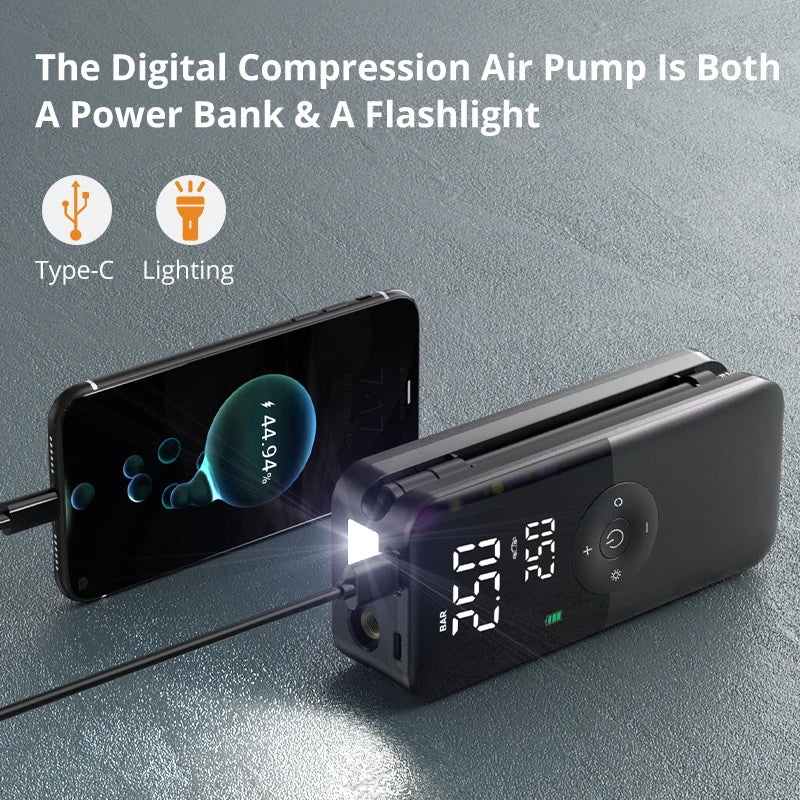 Smart Air Pump Pro - Wireless Tire Inflator
